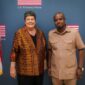 Mr. Godwin Kudzo Tameklo Esq., NPA Chief Executive, and Her Excellency Virginia Palmer, US Ambassador to Ghana